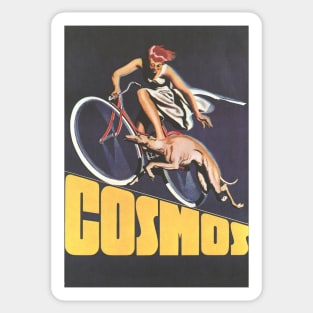 CosmosBicycles - Vintage Bicycle Poster from 1935 Sticker